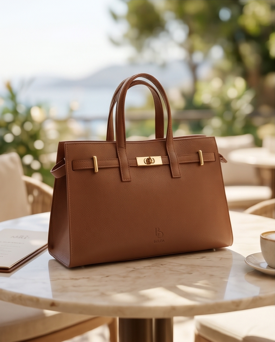 The Tote - Terracotta Cognac