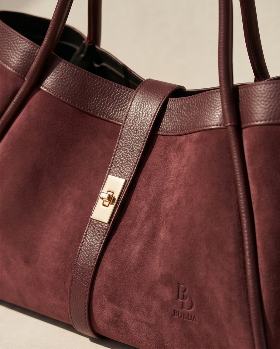 Tote Bags, big size, bordeaux