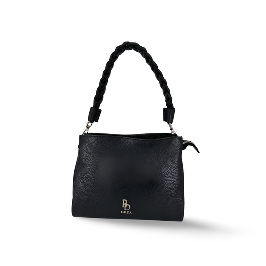 Borsa vero pelle, nero